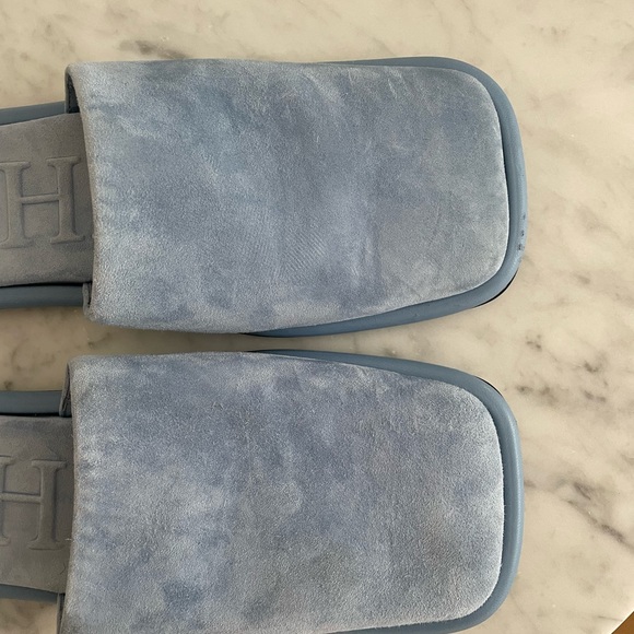 Khaite Monaco suede slides in size 36 - Picture 2 of 4